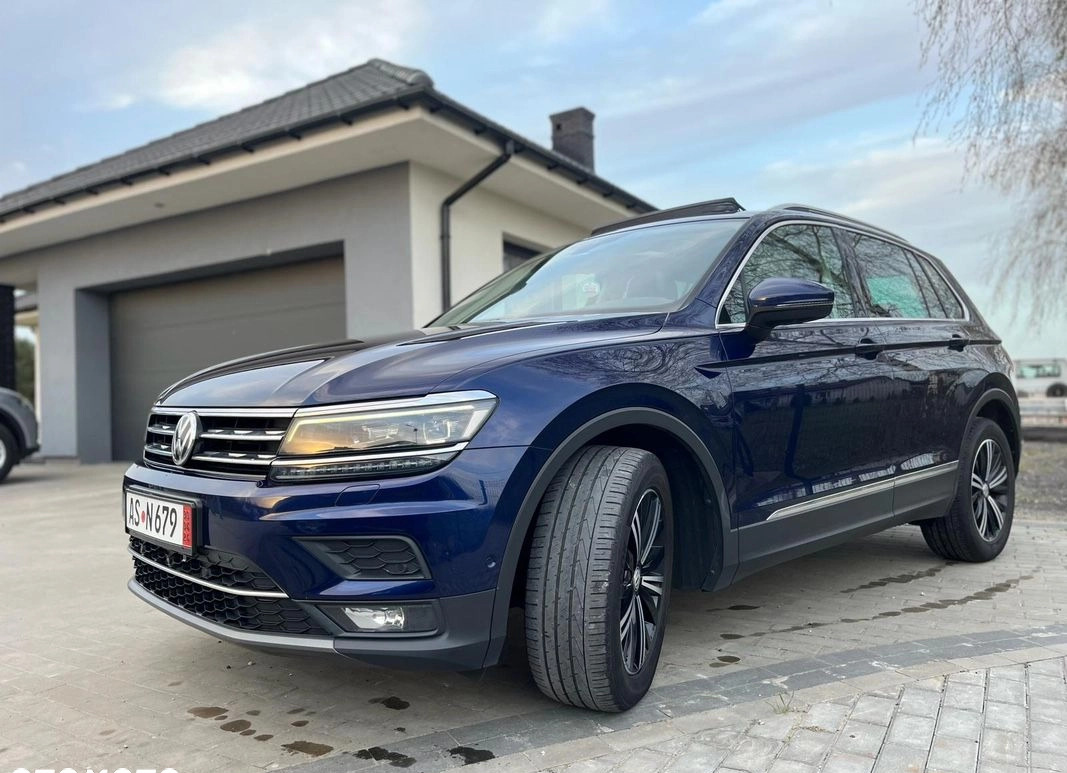 Volkswagen Tiguan cena 89900 przebieg: 150000, rok produkcji 2018 z Tuliszków małe 254